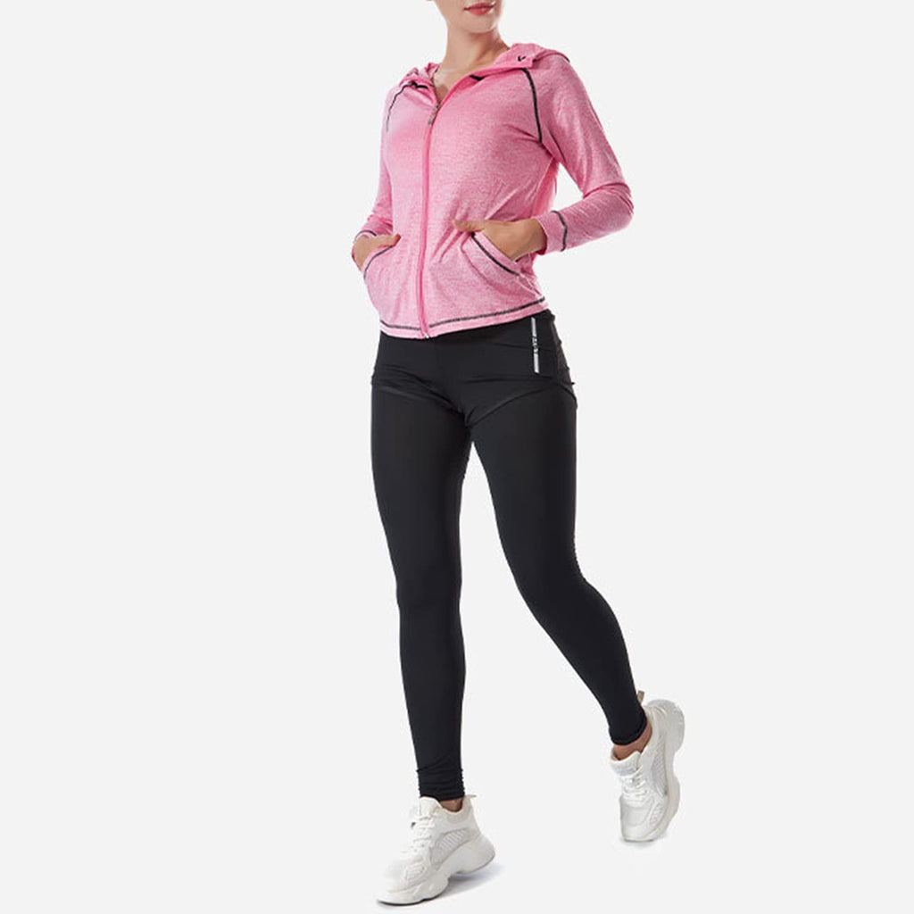 XPINYT Workout Sets for Women Clothes Tracksuit Sport Yoga Fitness Gym Tennis Exercise Workout Clothes Athletic Activewear Sets (Pink 03, M)