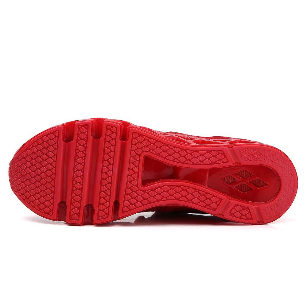 Sneakers for Men Sport Running Shoes Athletic Tennis Walking Shoes Fashion Jogging Sneaker red Size 9.5