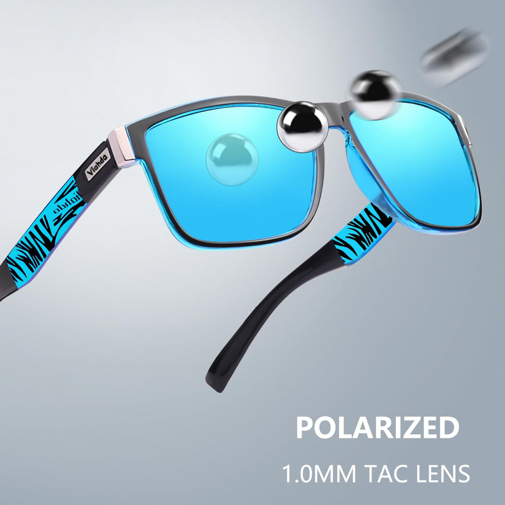 VIAHDA Polarized Sports Sunglasses for Man Cycling Running Fishing Golf Sun glasses Women HD6009