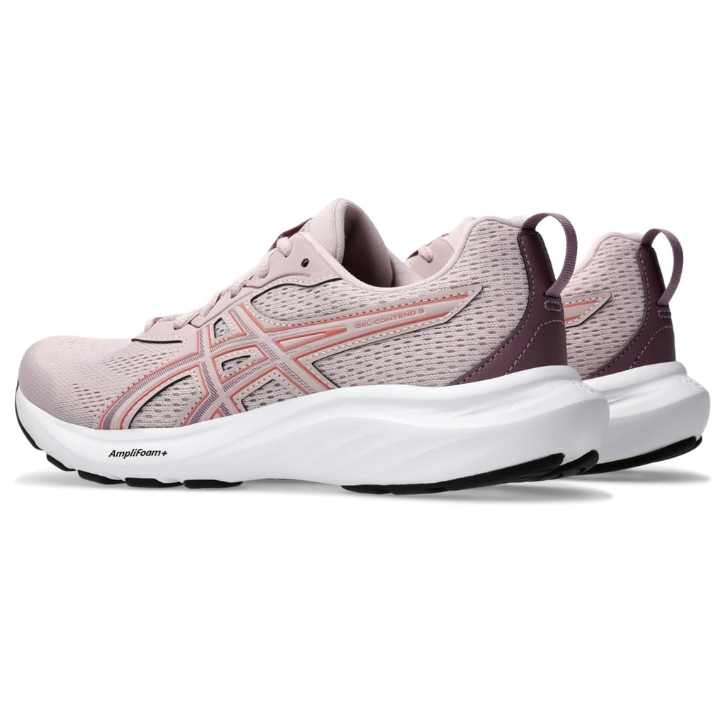 ASICS Women's Gel-Contend 9 Running Shoes, 9.5, Watershed Rose/Desert RED