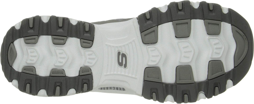 Skechers Sport Women's Resilient Fashion Sneaker, Gray/White, 9 M US