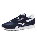 Reebok Classic Nylon Mens Sneakers Tennis Shoes, Vector Navy/Footwear White/Footwear White, 12