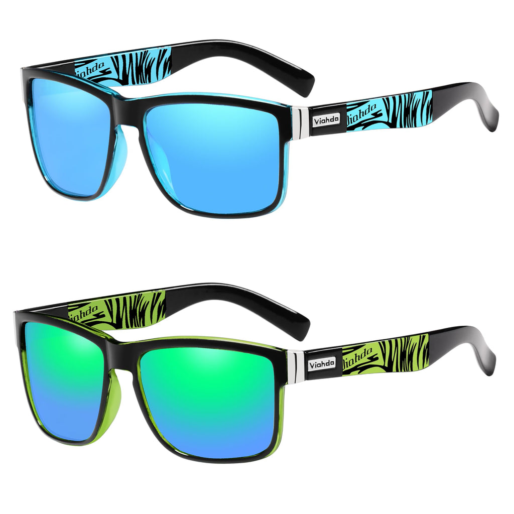 VIAHDA Polarized Sports Sunglasses for Man Cycling Running Fishing Golf Sun glasses Women HD6009
