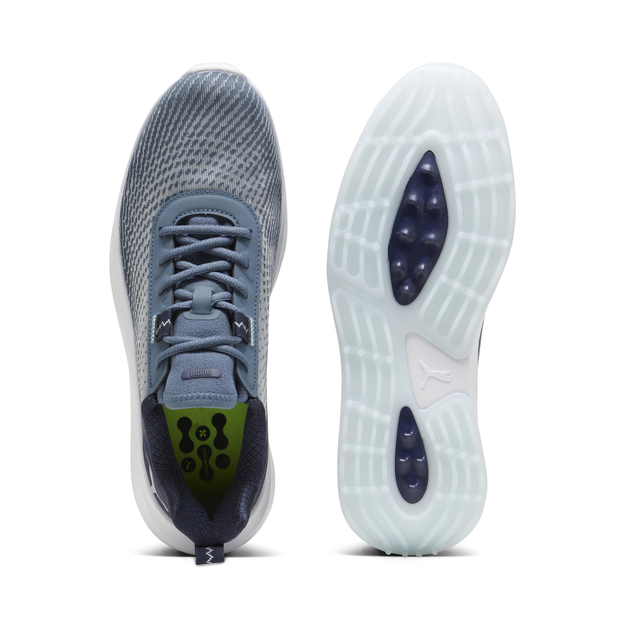 PUMA GOLF Men's Fusion Crush Sport Sneaker, 9 White