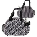 Pik’le’Ball Sport Premium Women's Pickleball Bag – Stylish and Versatile Sports Bag with Water Bottle Holder, Padded Paddle Pocket, and Spacious Design (fits 2+ Paddles!)